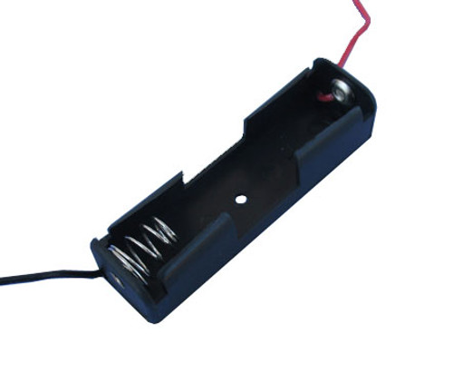 1-AA battery holder with connection wires