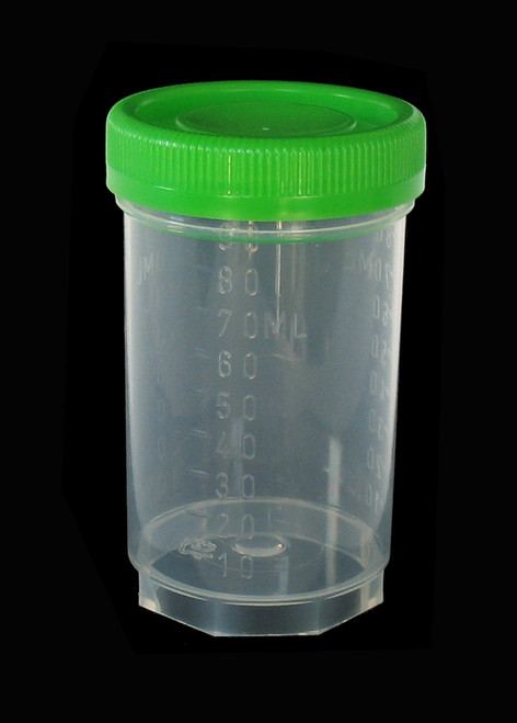 3 oz. Plastic Container with Cap (Pack of 10)