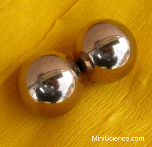 Brass balls with 1-inch diameter
