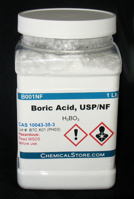 Boric Acid NF/USP Grade, Powder