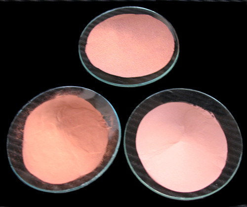 The most popular and widely used copper powder, produced by water atomization method followed by hydrogen reduction.