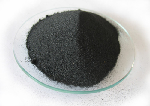 Small sample of S145C black iron powder.