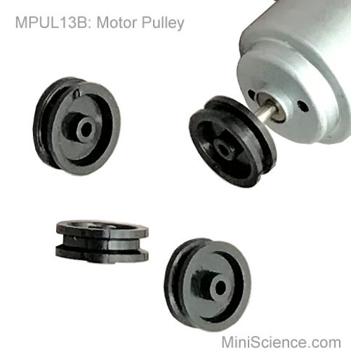 dc motor pulley belt