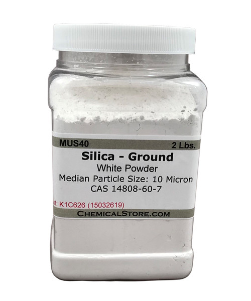 Silica Powder, Ground Silica, 10 Micron