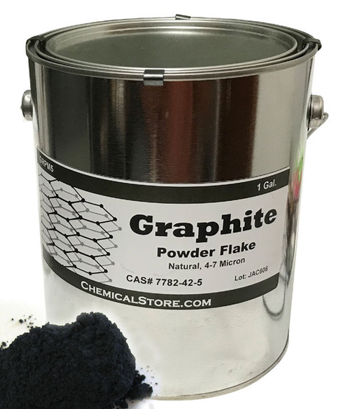 Graphite Powder, Natural, Flake, (Quart Container