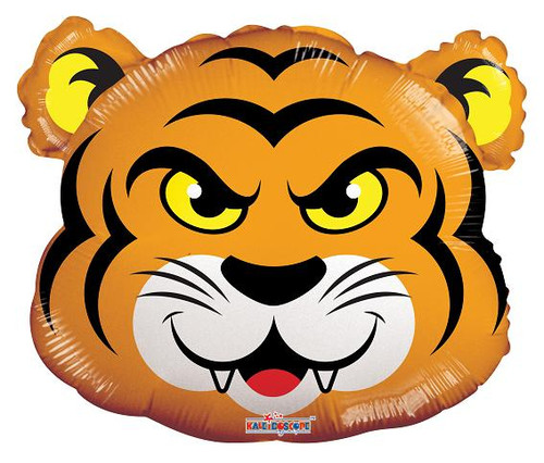 14" Tiger Mini Shape Foil Balloons 1ct