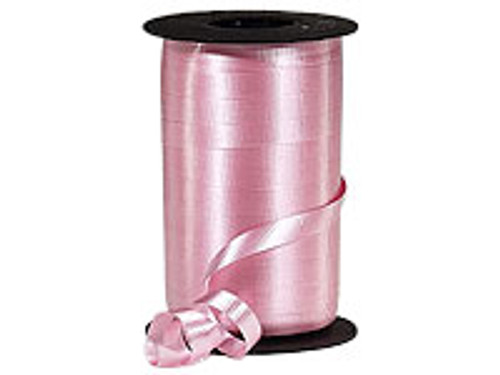 Pink Wide Curling Ribbon 3/8"x750' #302