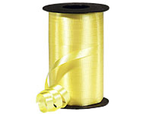 Yellow Wide Curling Ribbon 3/8"x750' #365