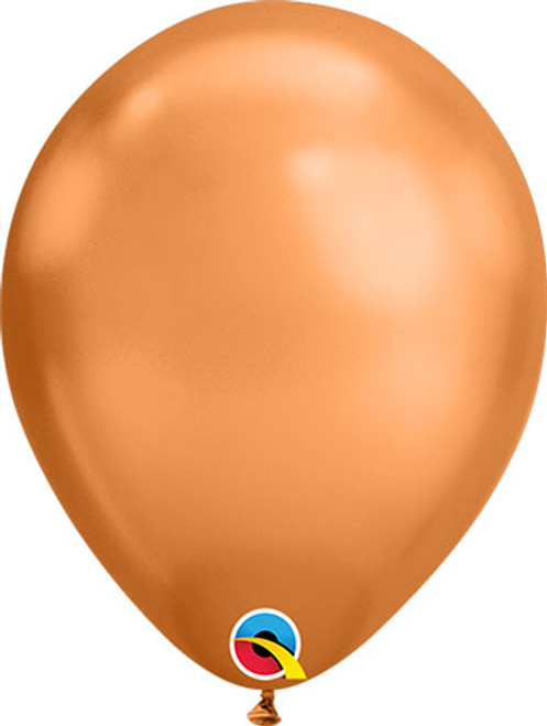 chrome copper balloons,copper color latex balloons