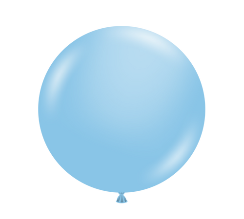 baby blue balloons