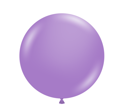 5" Tuf Tex Metallic Lilac Latex Balloons 50 ct Bag #15036
