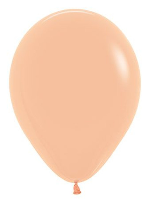 peach balloons