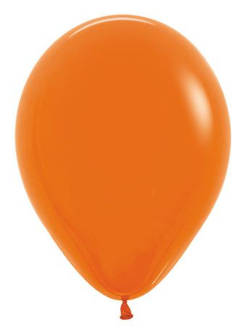 5" Sempertex Fashion Orange Latex Balloons 100Bag #51013