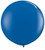 24" Tuf Tex Jewel Sapphire Blue Transparent Latex Balloon 1ct #24183