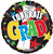 18" Congrats Grad Banners & Stars Graduation Balloon (5 Pack)#85340