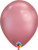mauve chrome balloons 
