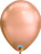 rose gold  chrome balloons