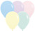 sempertex pastel matte assorted balloons