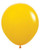 18" Sempertex Deluxe Honey Yellow Latex Balloons 25ct  #55526