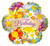 9" Mini Birthday Flower Shape Air Fill Only Foil Balloon (5 PACK)#19709-09