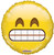 ***Super Special***18" Emoji Teeth Helium Foil Balloon (5 Pack) #35362