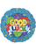 18" Good Luck Blue With Balloons Helium Foil Balloon (5 Pack)#114285