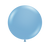 11" Tuf-Tex Georgia Pearl Light Blue Latex Balloons 100ct #10063