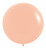 24" Sempertex Deluxe Peach-Blush Latex Balloons 1ct  #59029