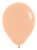 18" Sempertex Deluxe Peach Latex Balloons 25 Bag #55029