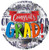 9" Mini Congrats Grad Banner Foil Air Fill Only(5PACK) #85355-09