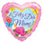 Spanish Mother's Day Balloons 18" Feliz Dia De Las Mami! Heart Shape Helium Foil Balloons(5 Pack) #84188