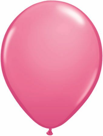 QUALATEX BALLOONS-ROSE