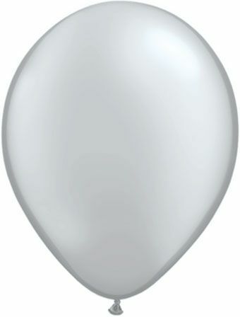 QUALATEX BALLOONS-SILVER