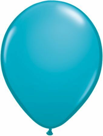 QUALATEX BALLOONS-TROPICAL TEAL