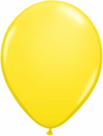 QUALATEX BALLOONS-YELLOW