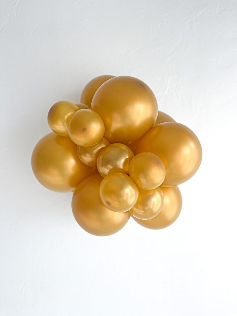 tuf tex balloons metallic gold