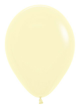 SEMPERTEX BALLOONS-MATTE YELLOW