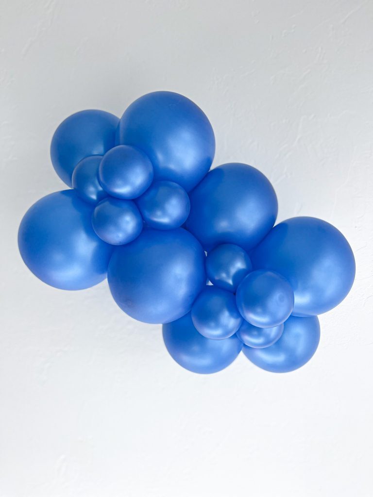 tuf tex balloons metallic blue