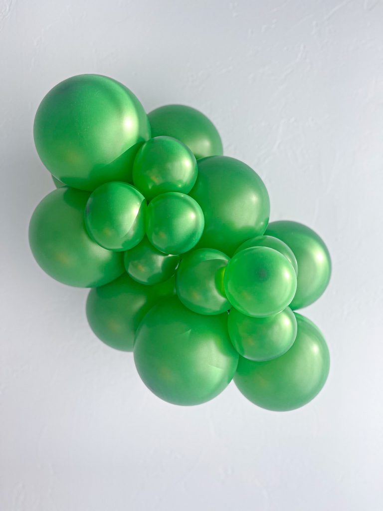 tuf tex balloons metallic green