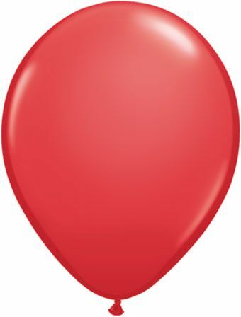 QUALATEX BALLOONS-RED