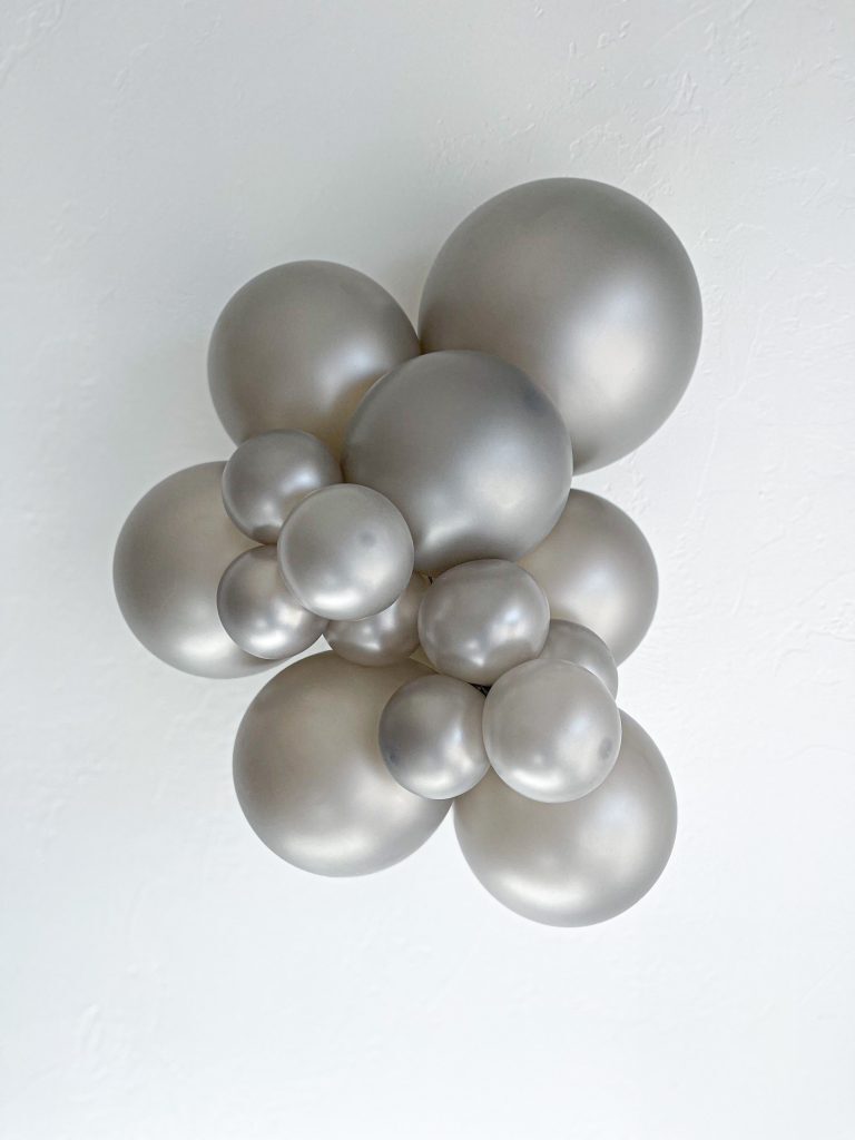 tuf tex balloons metallic silver