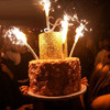Birthday Cake Sparklers Extended Burn