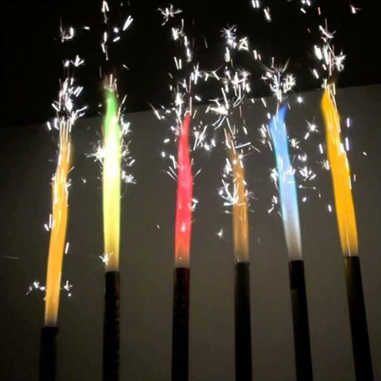 Ignite the Night with a Colorful Sparkler