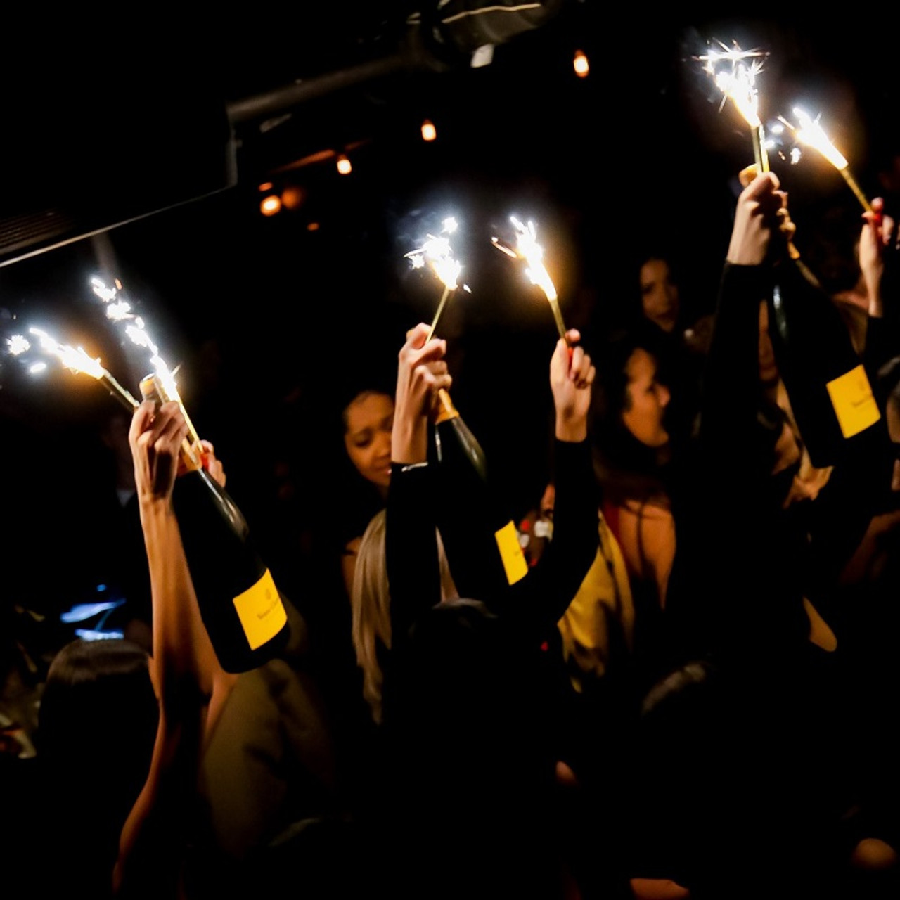 champagne sparklers