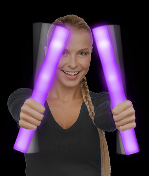 LED Foam Stick Baton - Purple