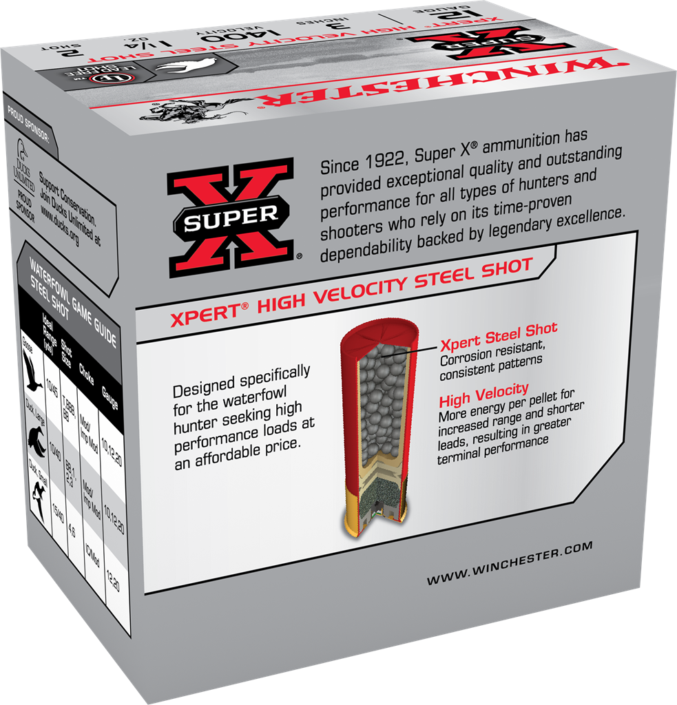 Winchester Super-X WEX123H2 Steel, 12ga, 3
