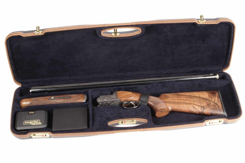 uniJosef Schuster ドイツ製ケース付き 1994年 Negrini 1654LX/5166 Shotgun Spoter 34