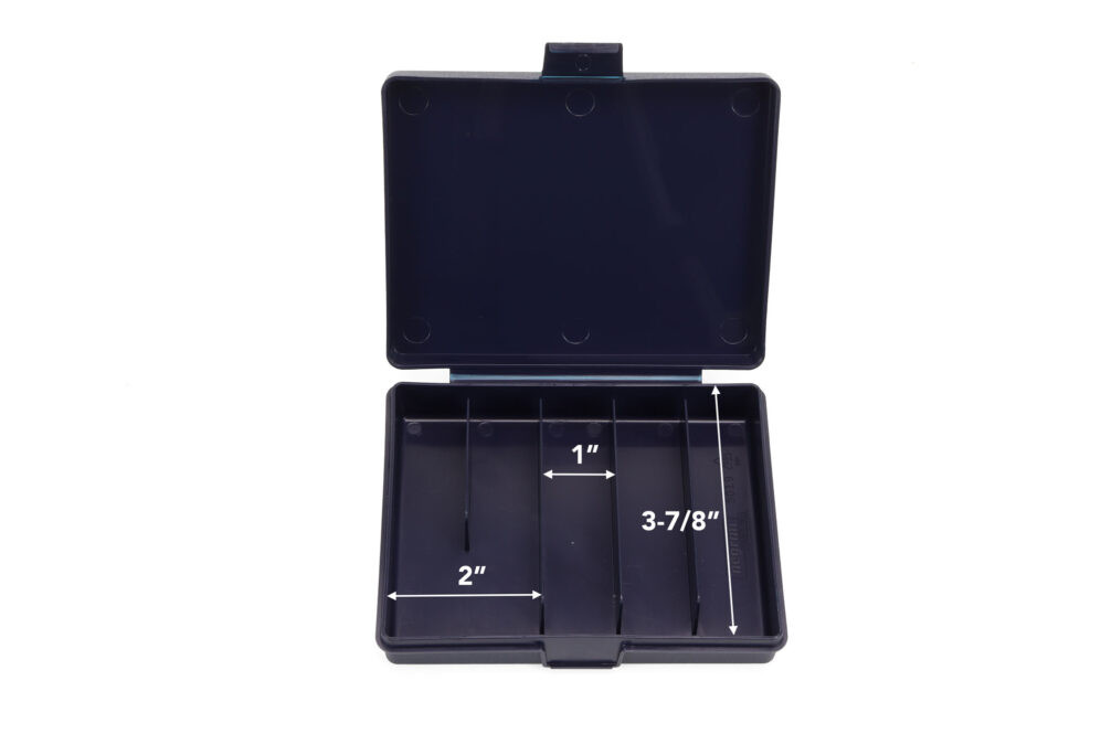 bushdebrunt REALIST TYPE - C チョコチップ ケース Negrini 3 Ext. Chokes Case + Wrench Compartment (Navy) - 5019B