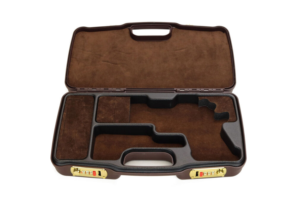 Negrini Hybri-Tech RMR Ready Pistol Case – 2039IR/6523 Brown/Brown