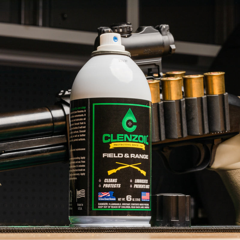 Clenzoil FIeld & Range 6oz Aerosol - Clay Shooters Supply